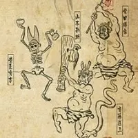 Постер аниме Карикатуры дикой природы Сэнгоку