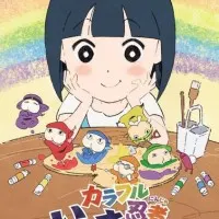 Постер аниме Красочные ниндзя Иромаки